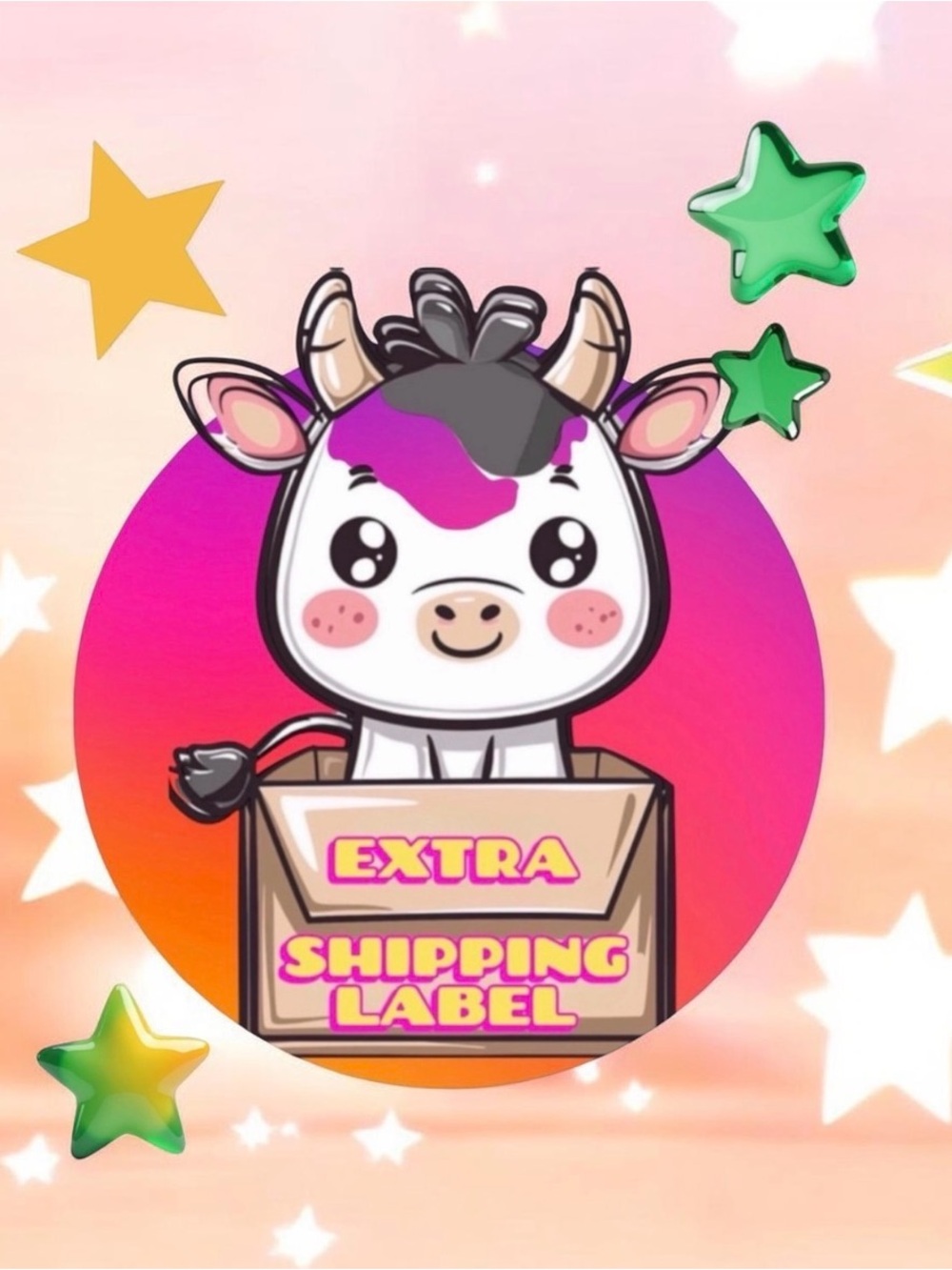 🐮EXTRA SHIPPING LABEL🐮